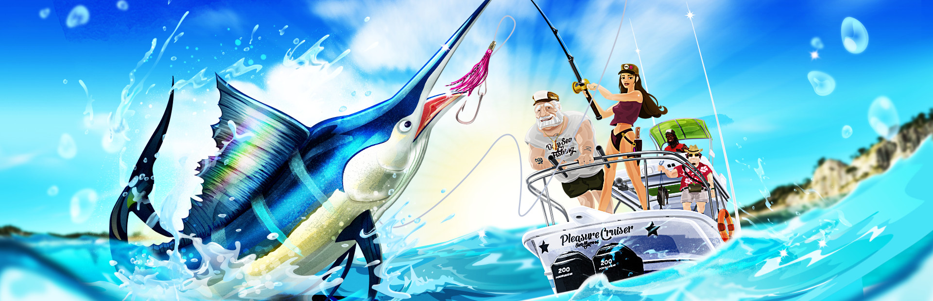 The Fishing Club 3D cover art