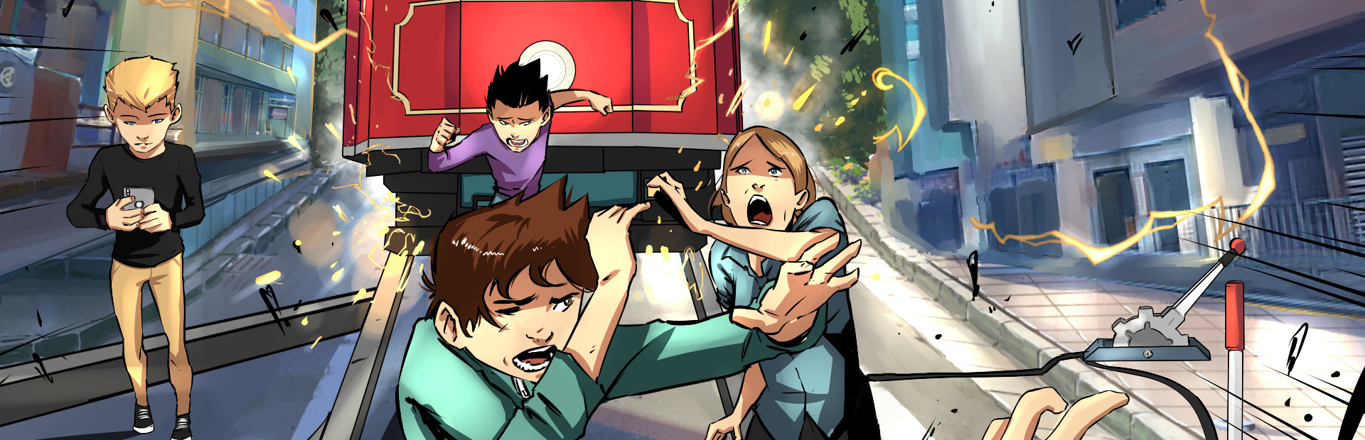 The Trolley Problem Game cover art