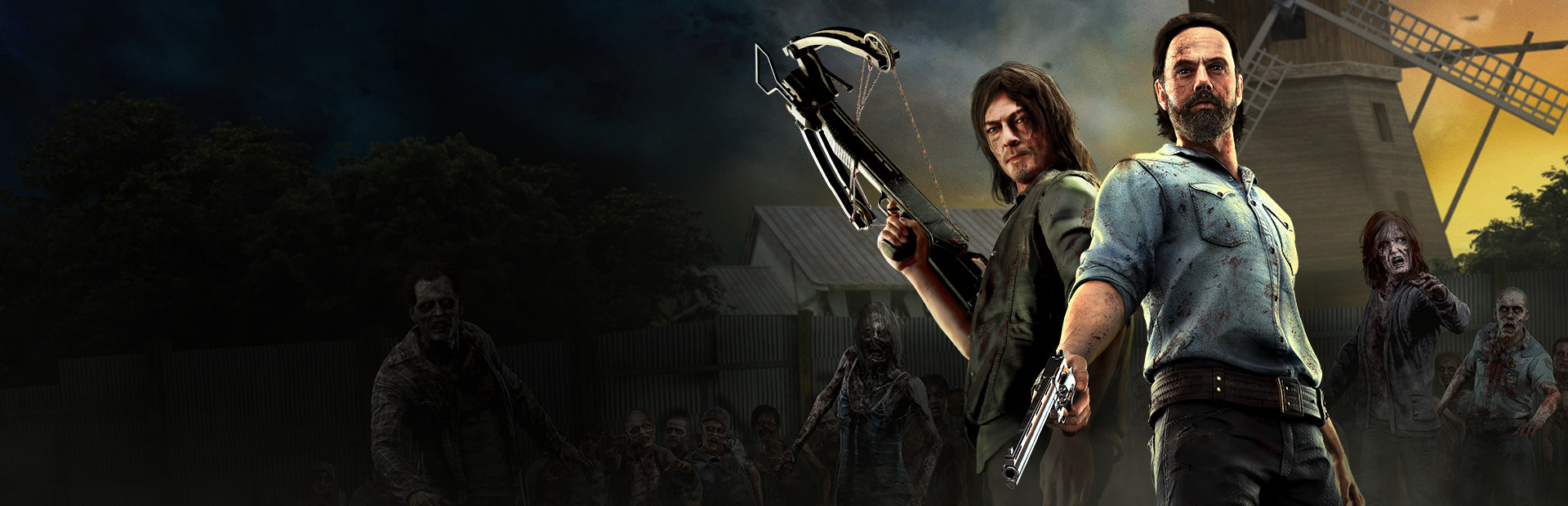 The Walking Dead Onslaught cover art