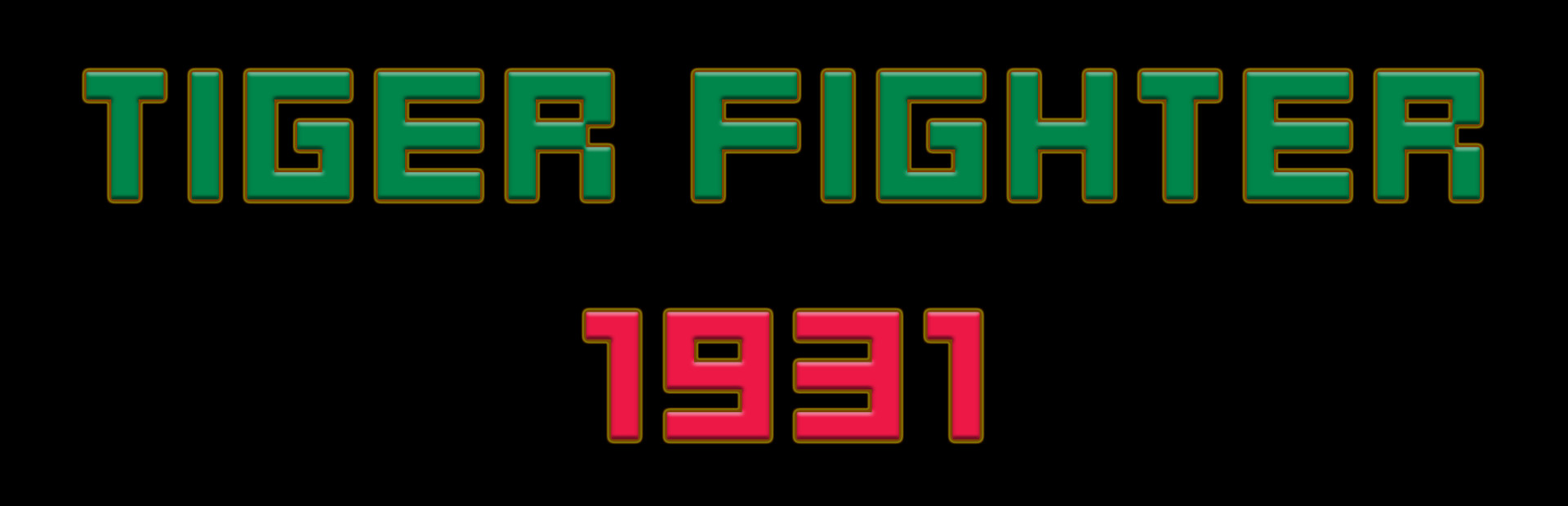 Tiger Fighter 1931 cover art