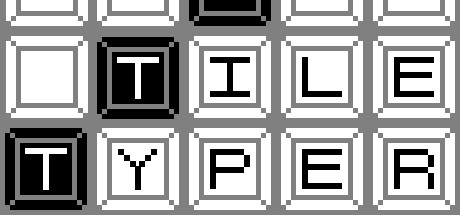 Tile Typer cover art