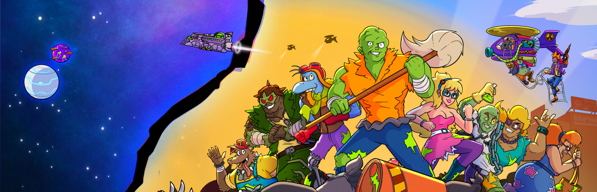 Toxic Crusaders cover art