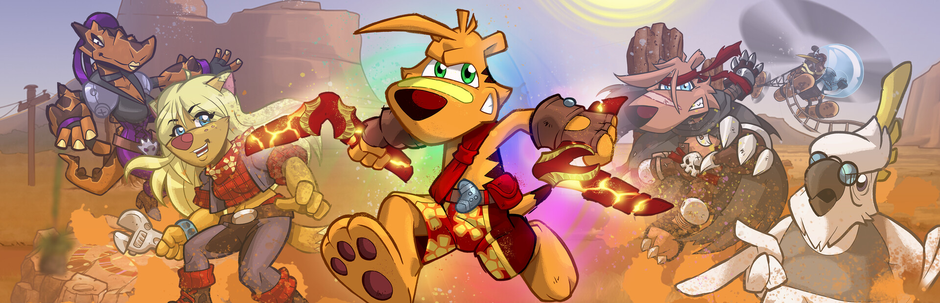 TY the Tasmanian Tiger 4 cover art