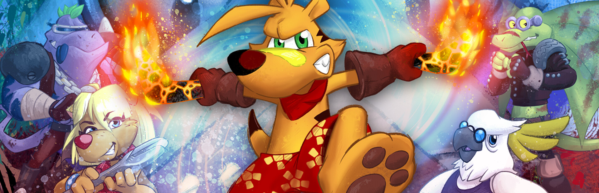 TY the Tasmanian Tiger cover art