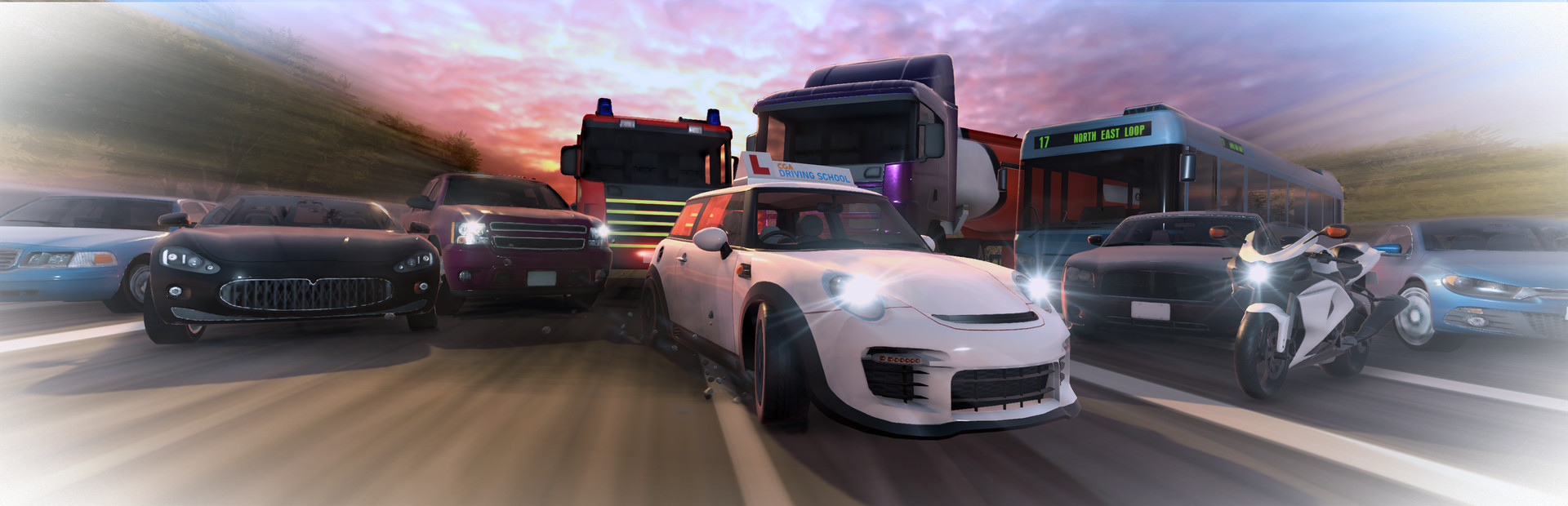 Virtual Driving School cover art