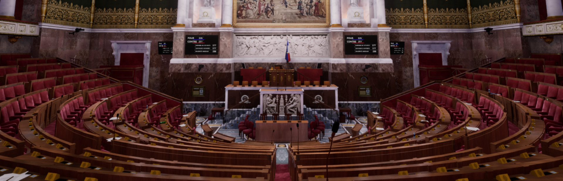 Visite virtuelle de l'Assemblée nationale cover art