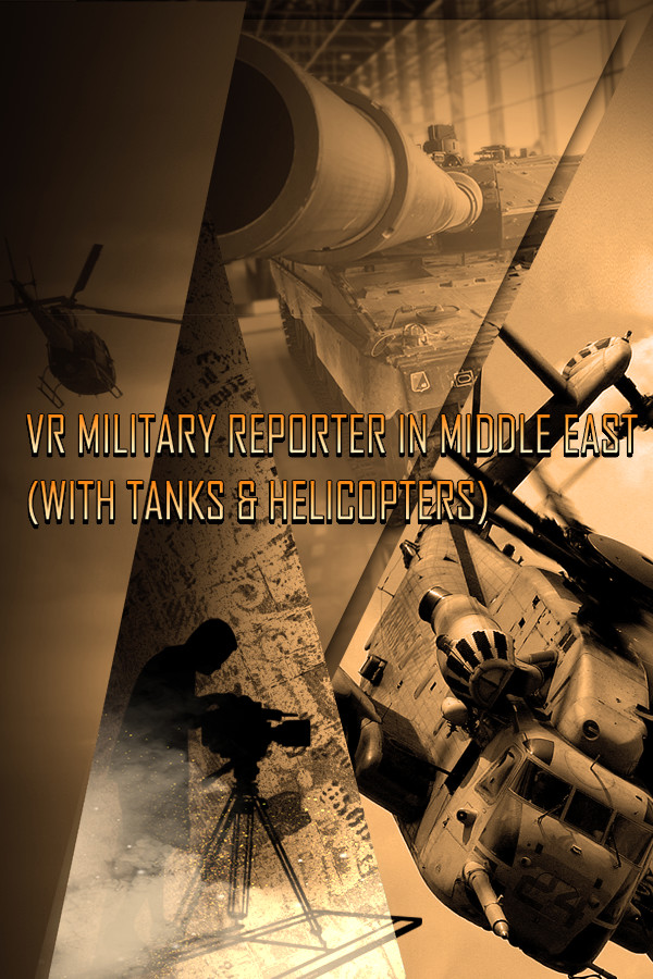 VR Military Reporter in Middle East