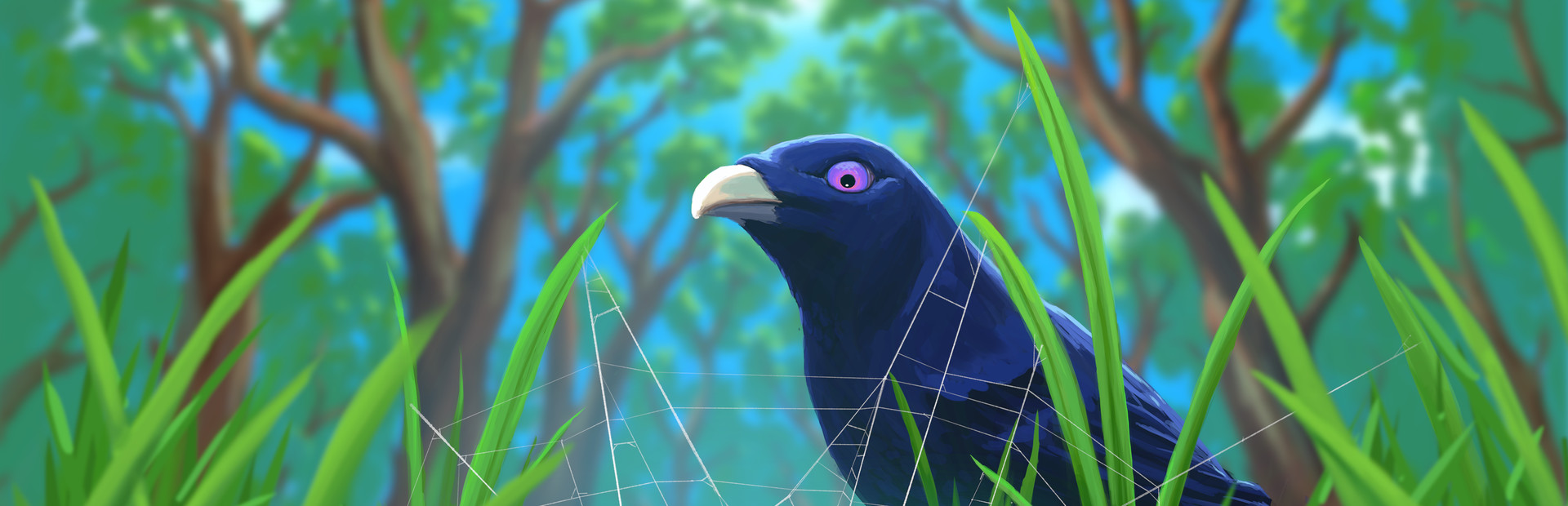 Webbed cover art