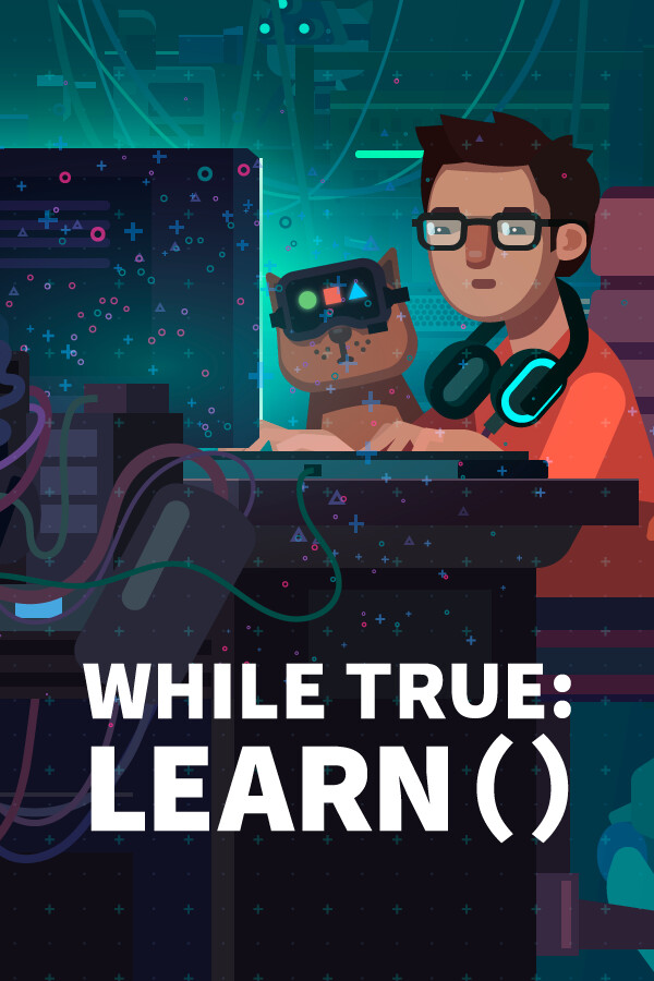 While True: learn cover art