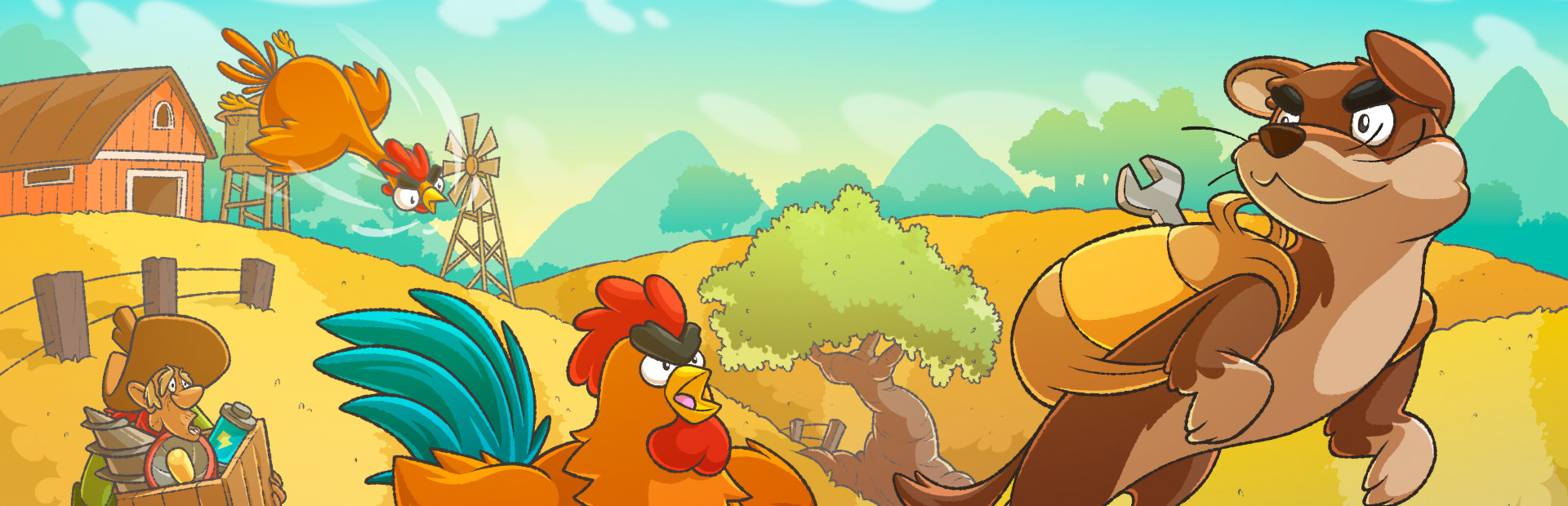 Wisly and the Chickens! cover art
