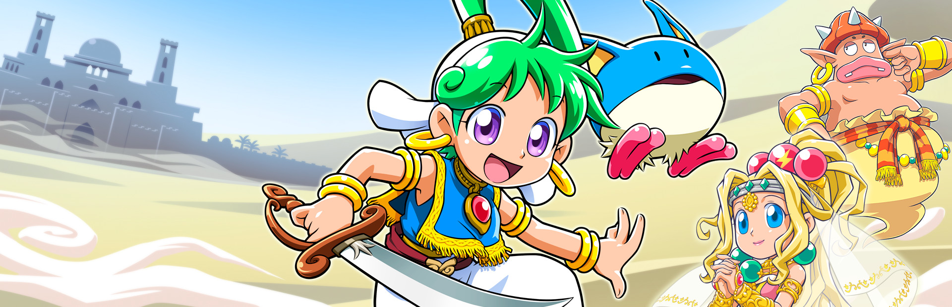 Wonder Boy: Asha cover art