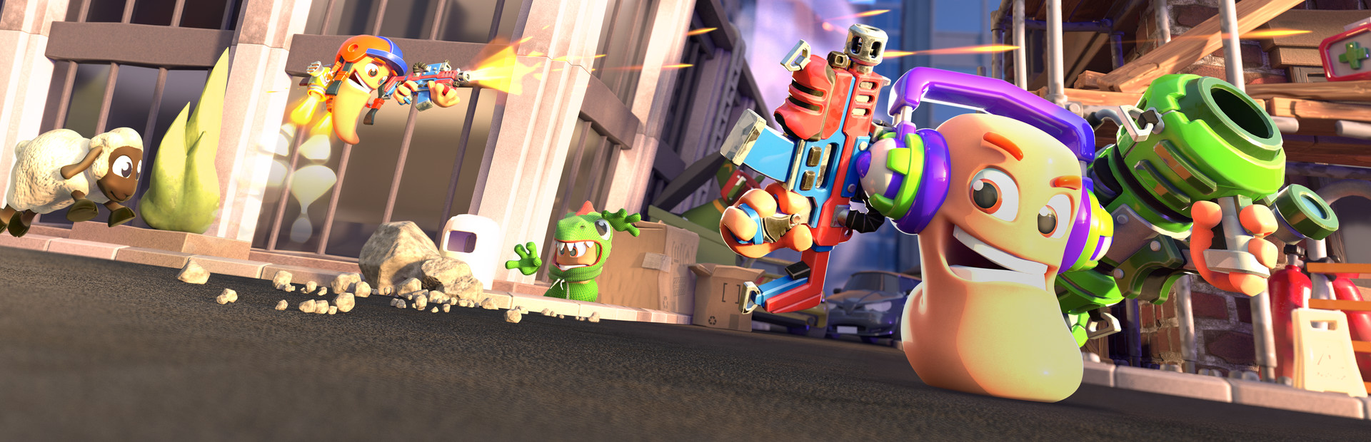Worms Rumble cover art