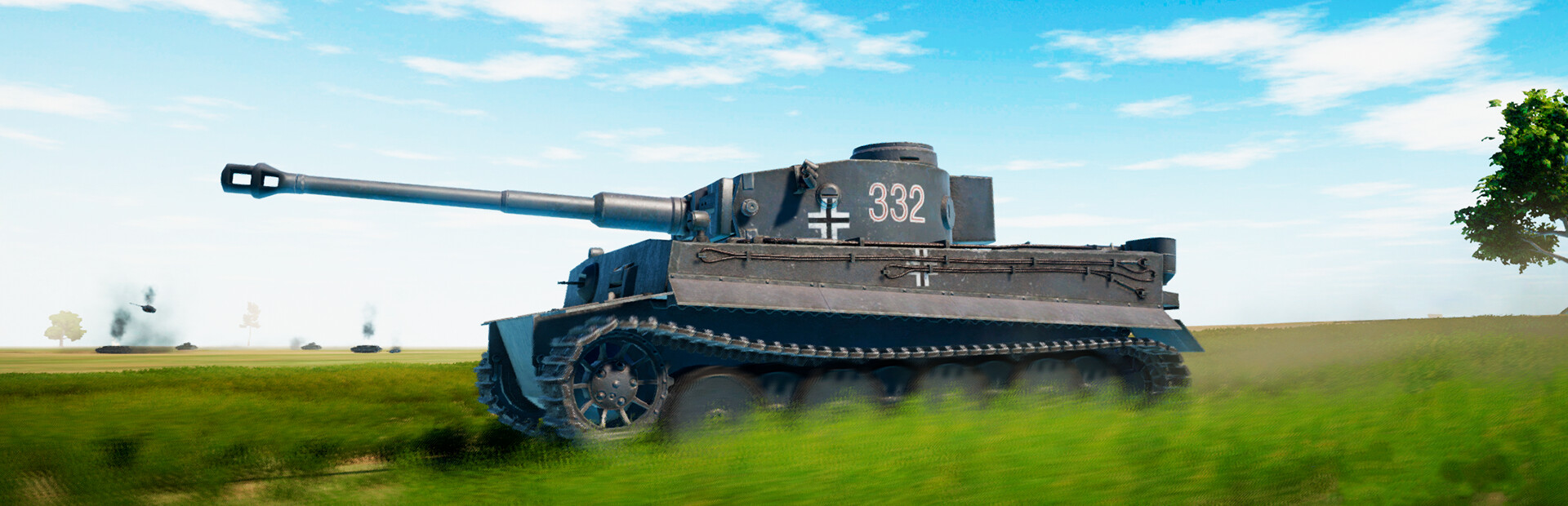 WWII Tanks Battle Battlefield cover art