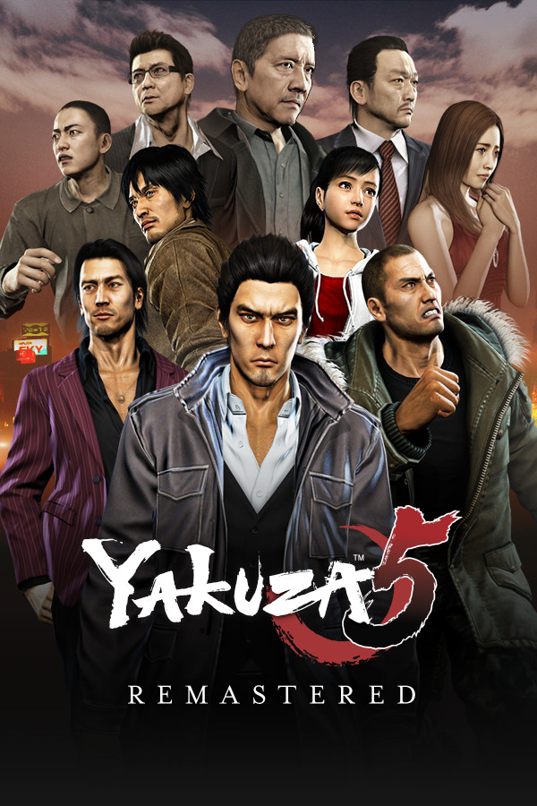 Yakuza 5 Remastered cover art