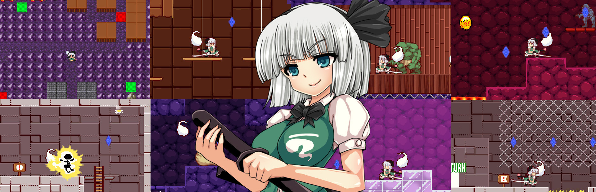 Youmu Konpaku & Dungeon of Lewd Creatures cover art