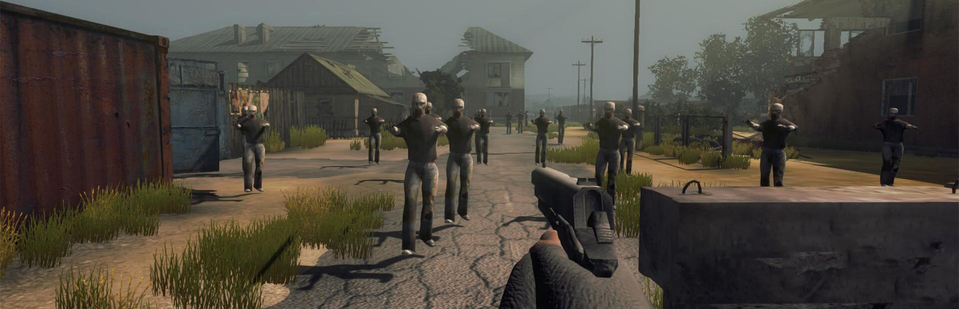 Zombie horde cover art