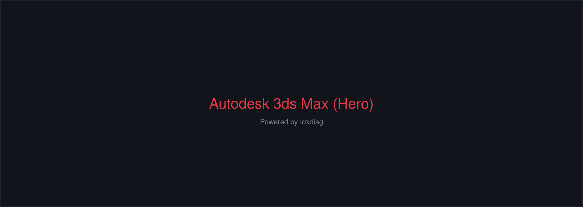 Autodesk 3ds Max cover art