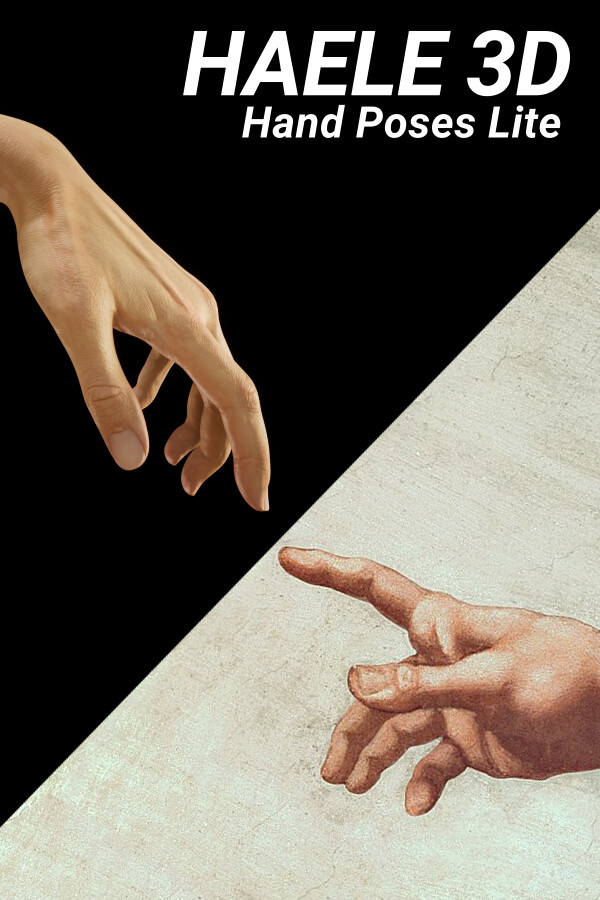 HAELE 3D - Hand Poses Lite - Drawing References