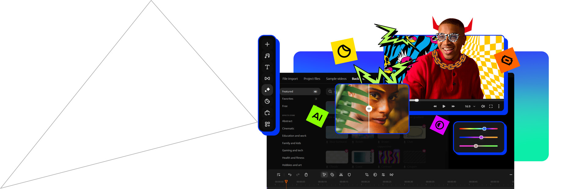 Movavi Video Editor 2025 cover art