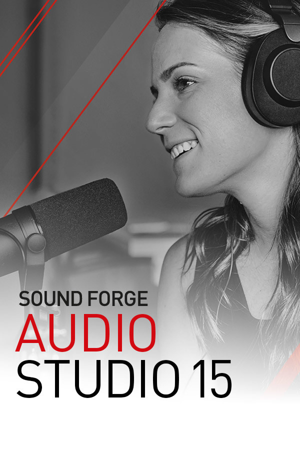 SOUND FORGE Audio Studio 15 Steam Edition